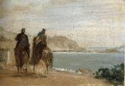 Edgar Degas Promenade beside the sea china oil painting reproduction